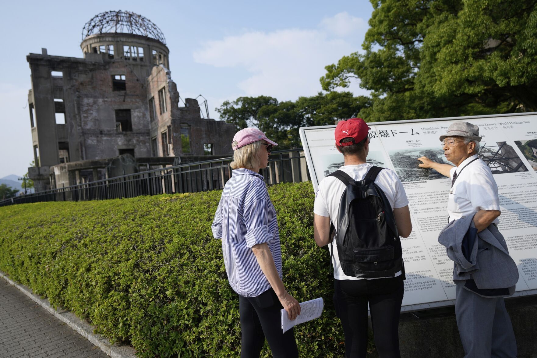 CORRECTION Japan Atomic Bombing Survivors
